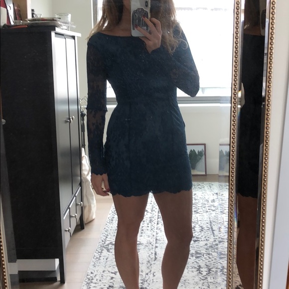 Free People Bodycon Lace Dress - Picture 2 of 4